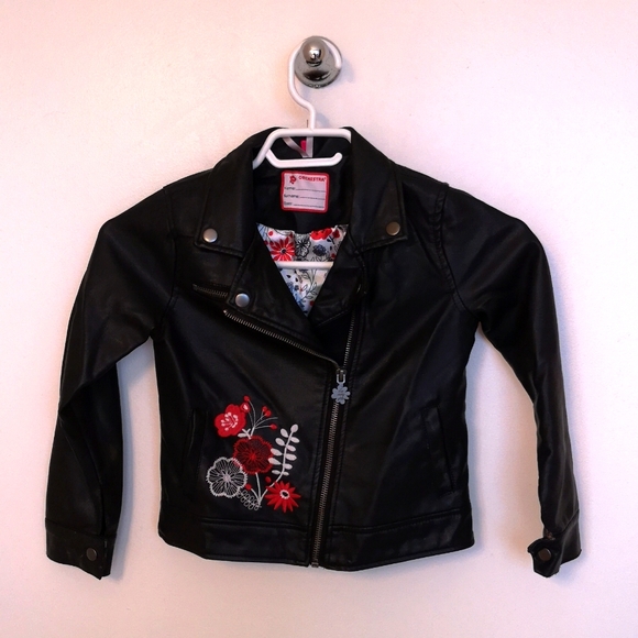 Biker-Style in imitation leather for girls, Orchestra size 6 - Picture 2 of 7